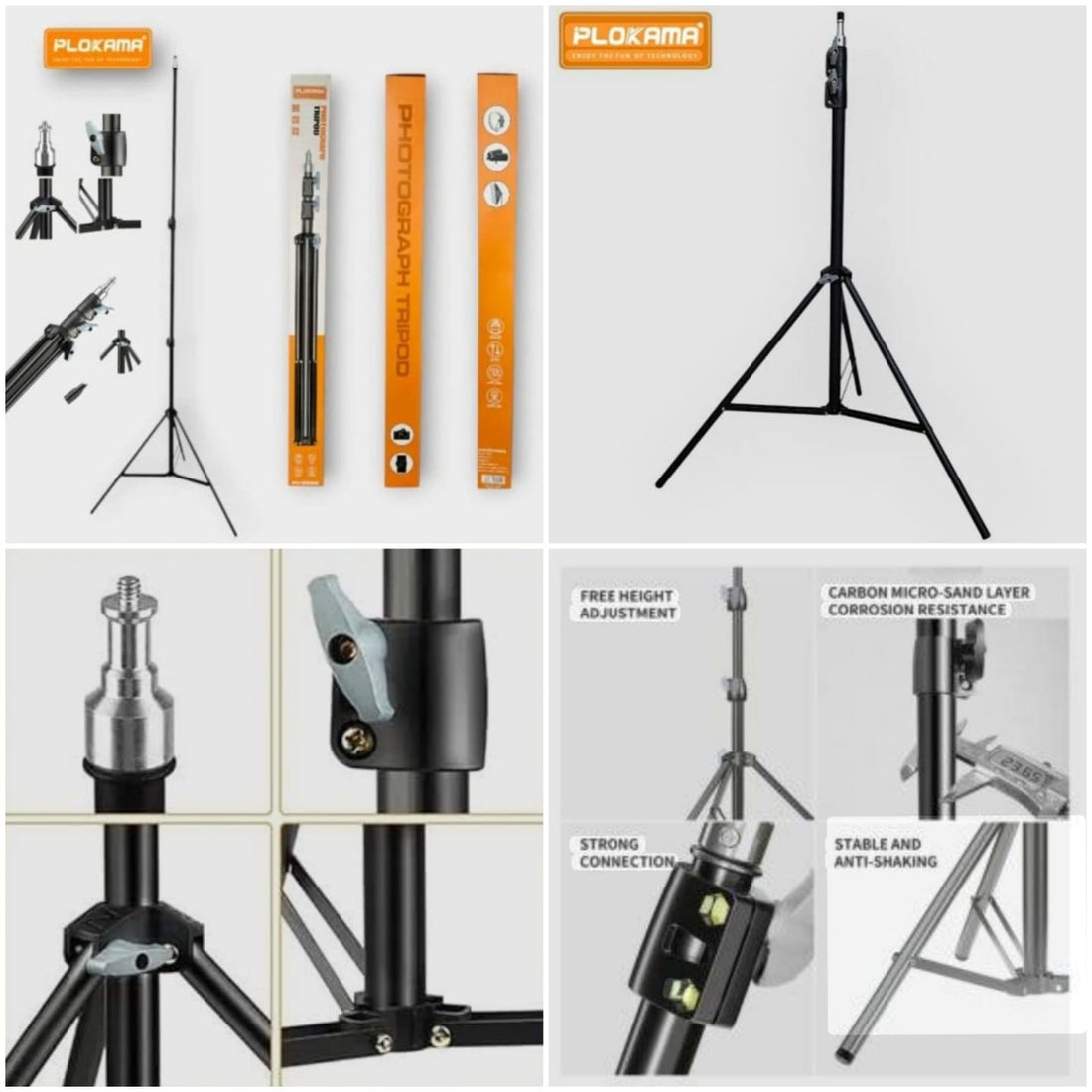 Plokama stand 8899  Stable, Adjustable &amp; Portable